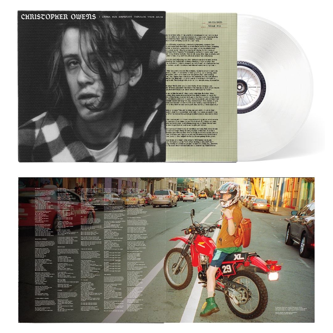 I Wanna Run Barefoot Through Your Hair [Translucent Clear LP] cover art