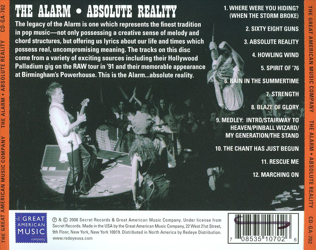 Absolute Reality cover art