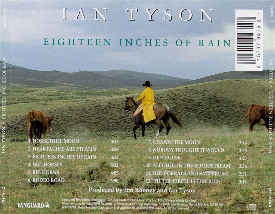 Eighteen Inches of Rain cover art