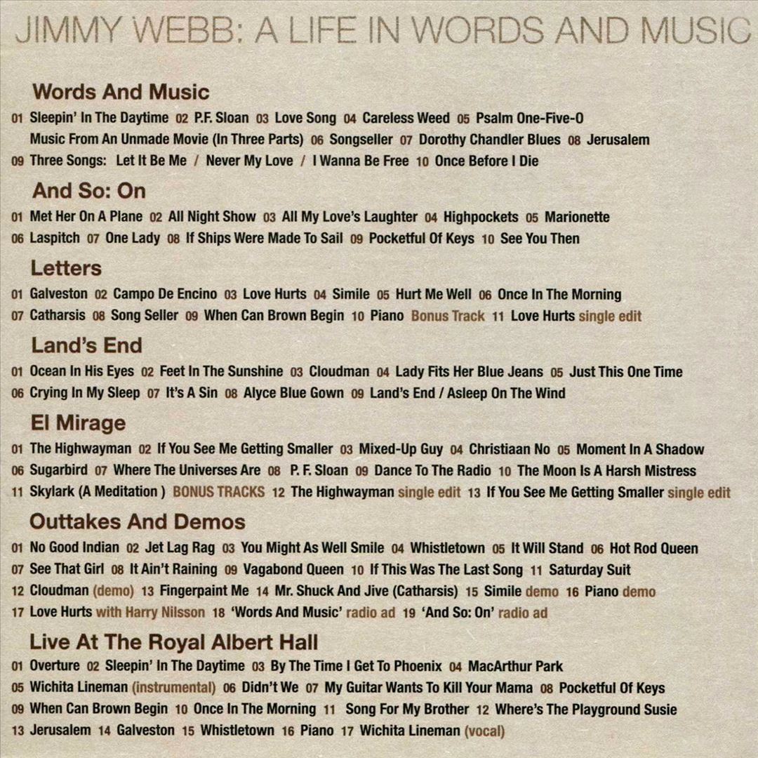 Life in Words & Music cover art