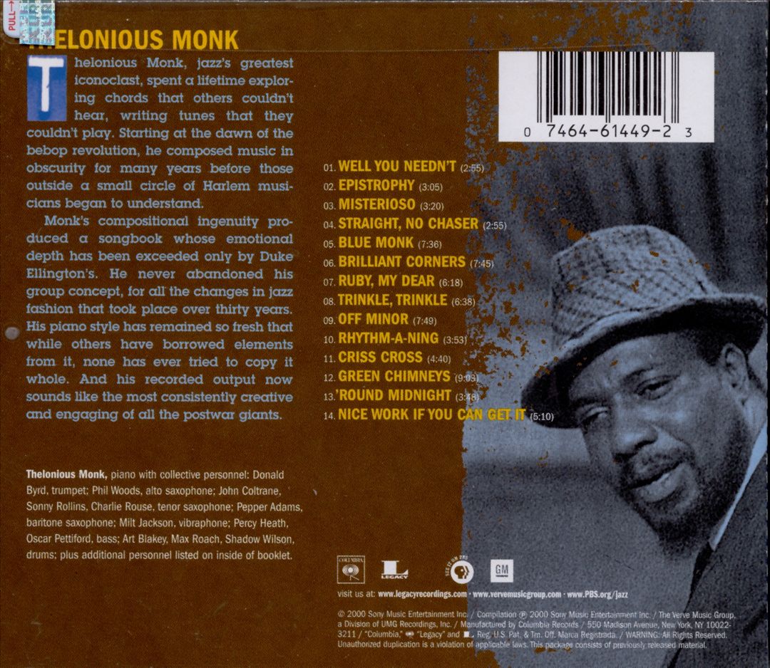 Ken Burns Jazz cover art