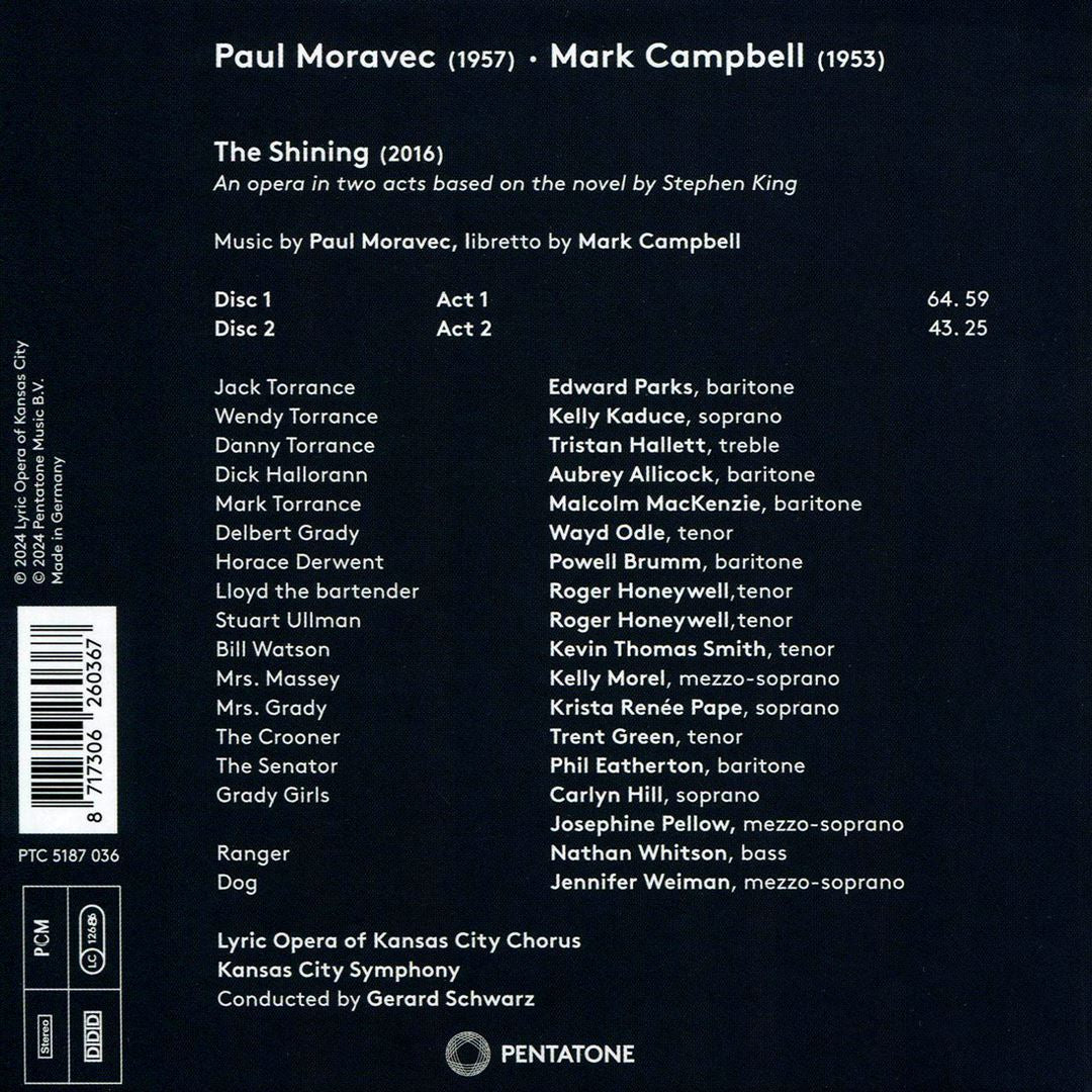 Paul Moravec/Mark Campbell: The Shining cover art