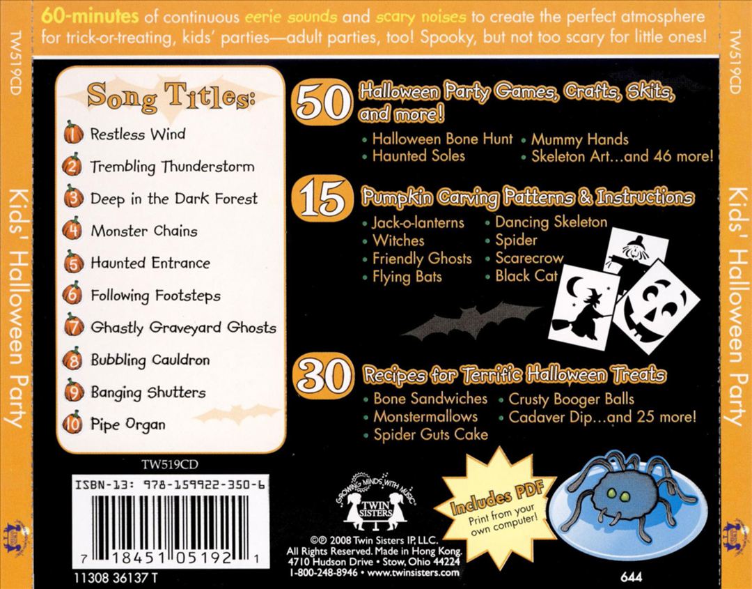 Kids Halloween Party cover art