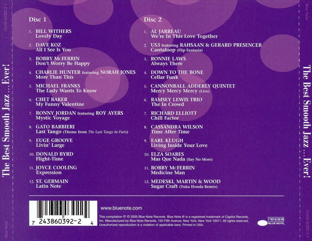 Best Smooth Jazz...Ever! [2 CD Blue Note] cover art