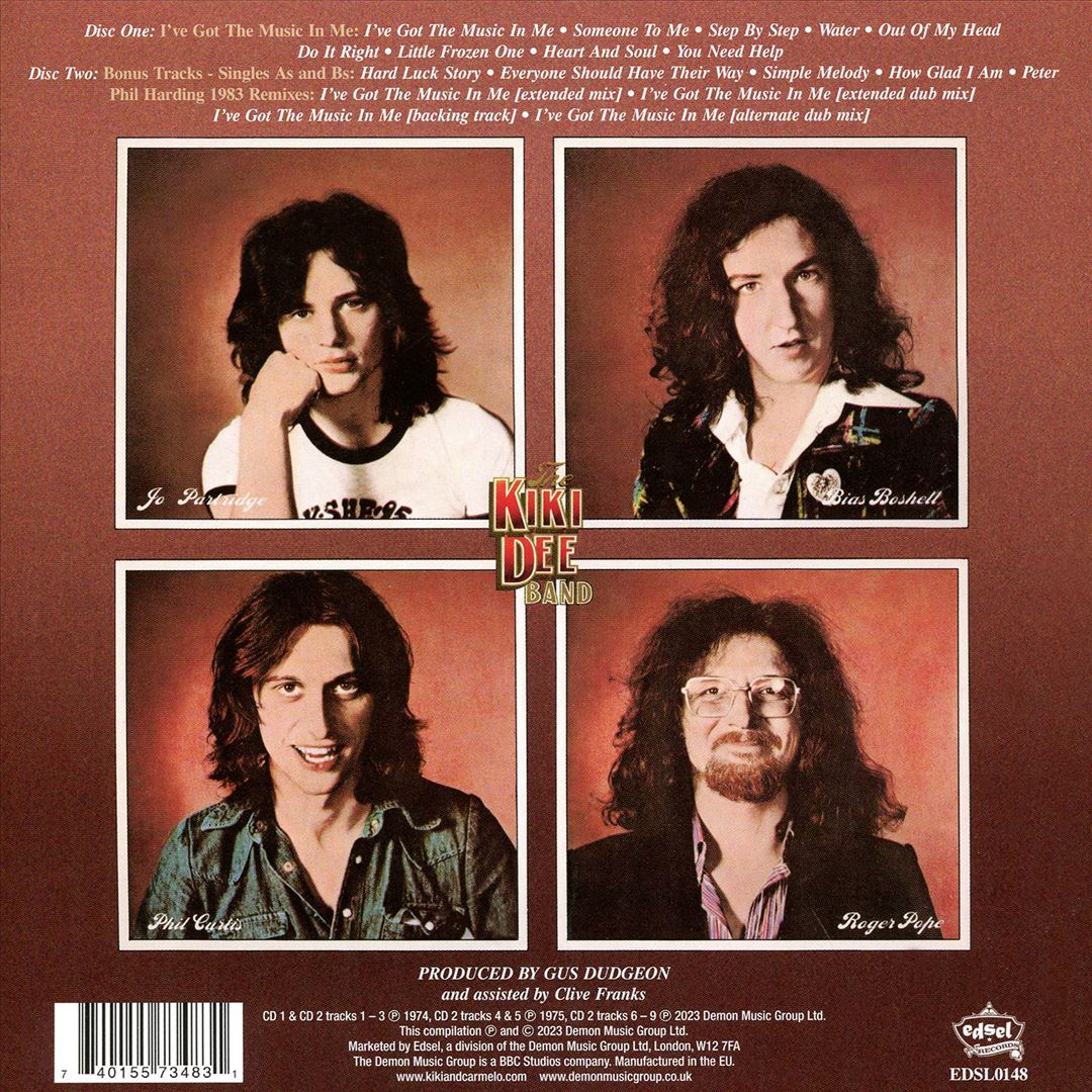 I've Got the Music in Me [Rocket Records] cover art
