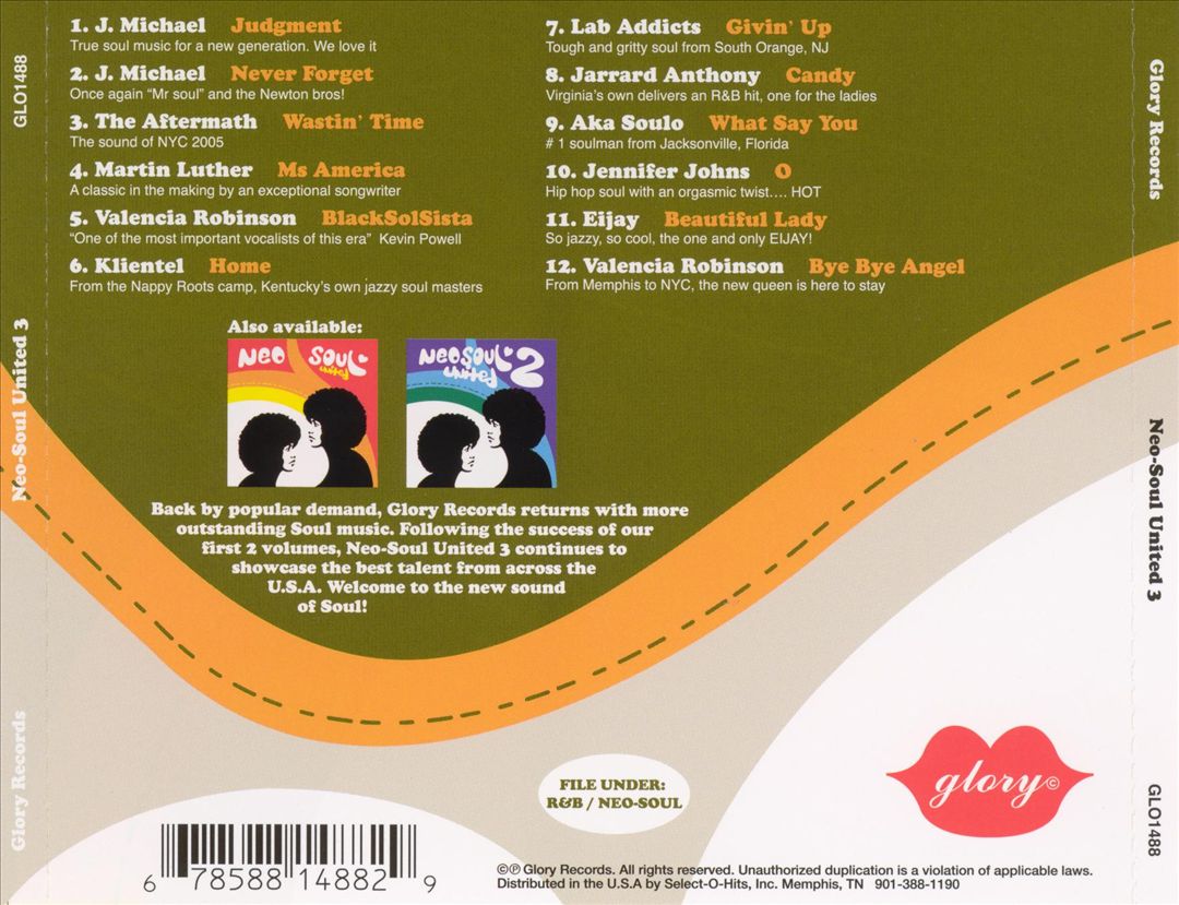 Neo Soul United, Vol. 3 cover art
