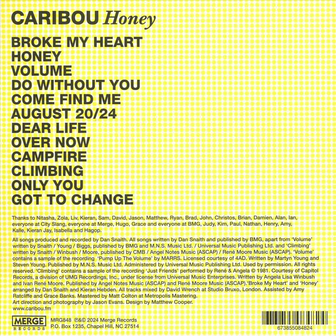 Honey cover art