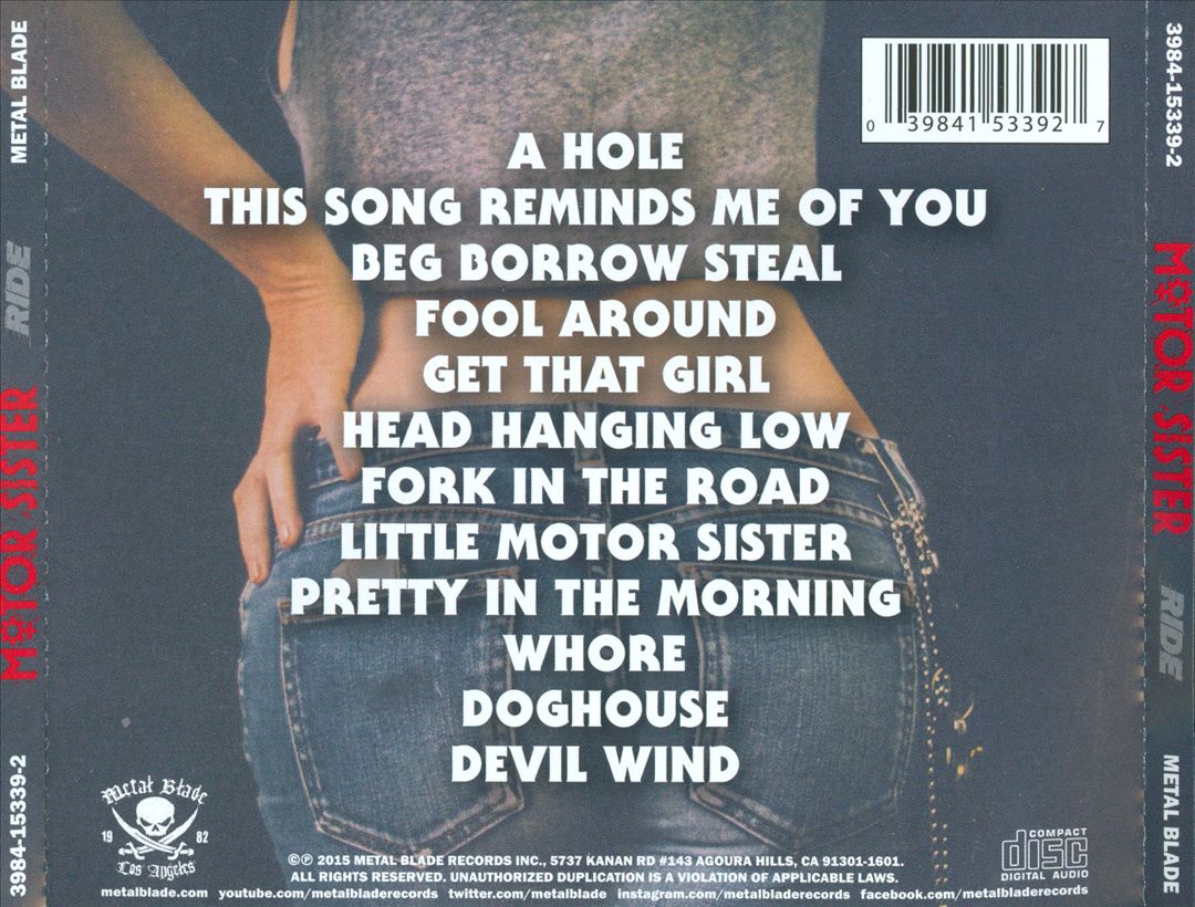 Ride cover art