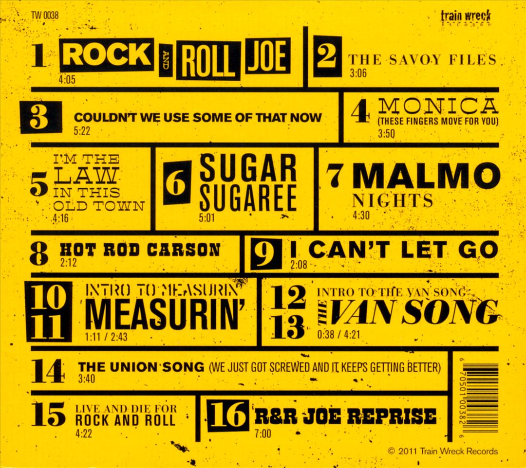 Rock & Roll Joe: A Tribute To the Unsung Heroes of Rock N' Roll cover art