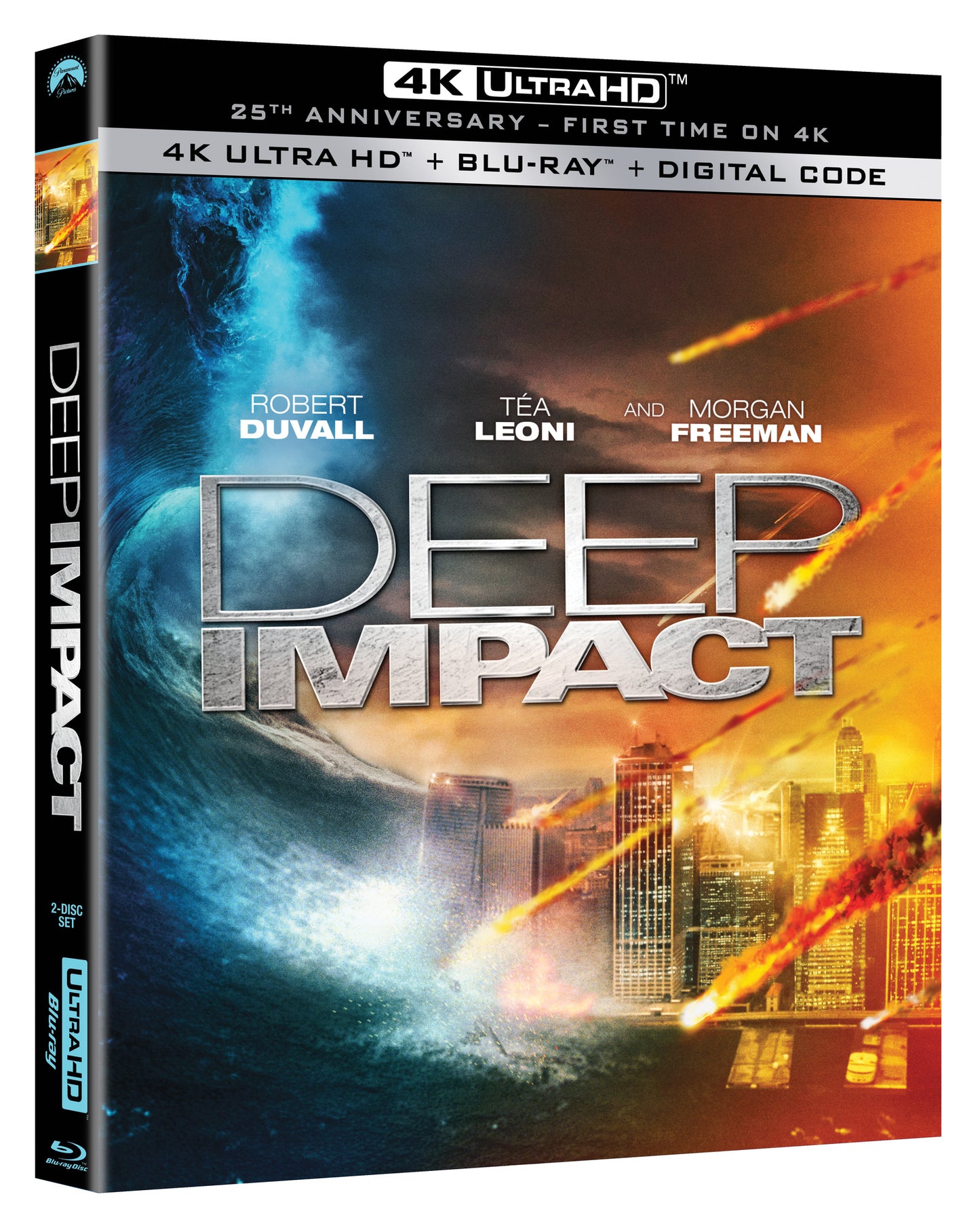 Deep Impact [Includes Digital Copy] [4K Ultra HD Blu-ray/Blu-ray] cover art