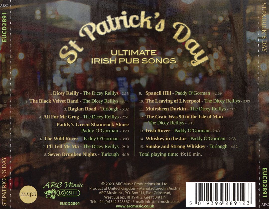 St Patrick's Day: Ultimate Irish Pub Songs cover art