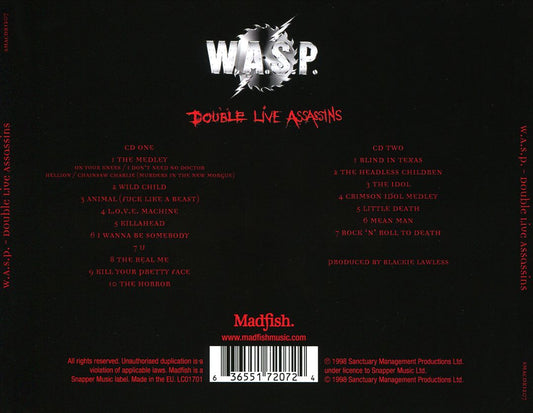 Double Live Assassins cover art