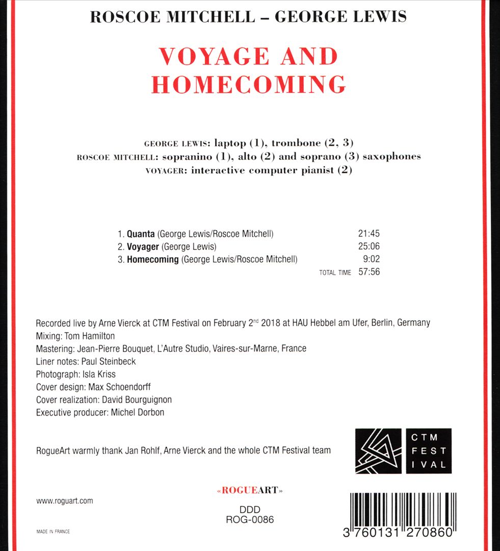 Voyage and Homecoming cover art