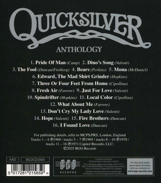 Anthology cover art