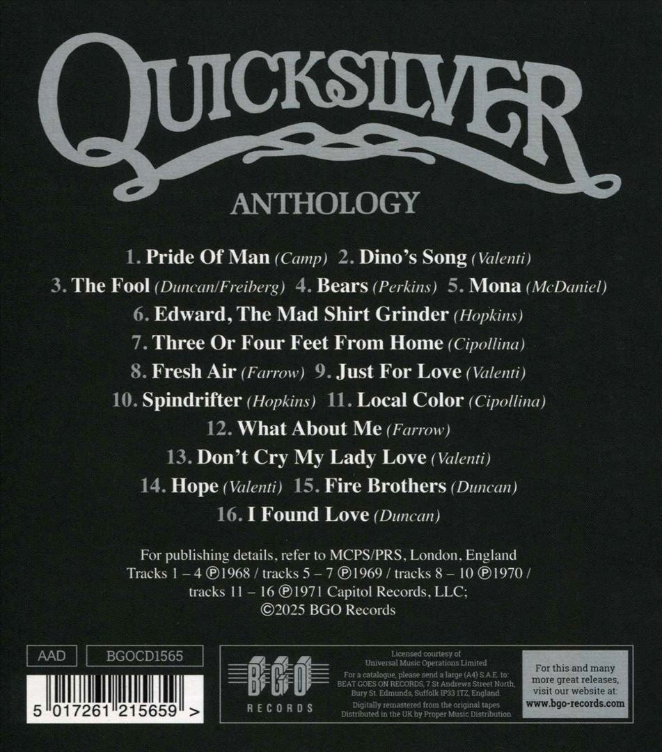 Anthology cover art