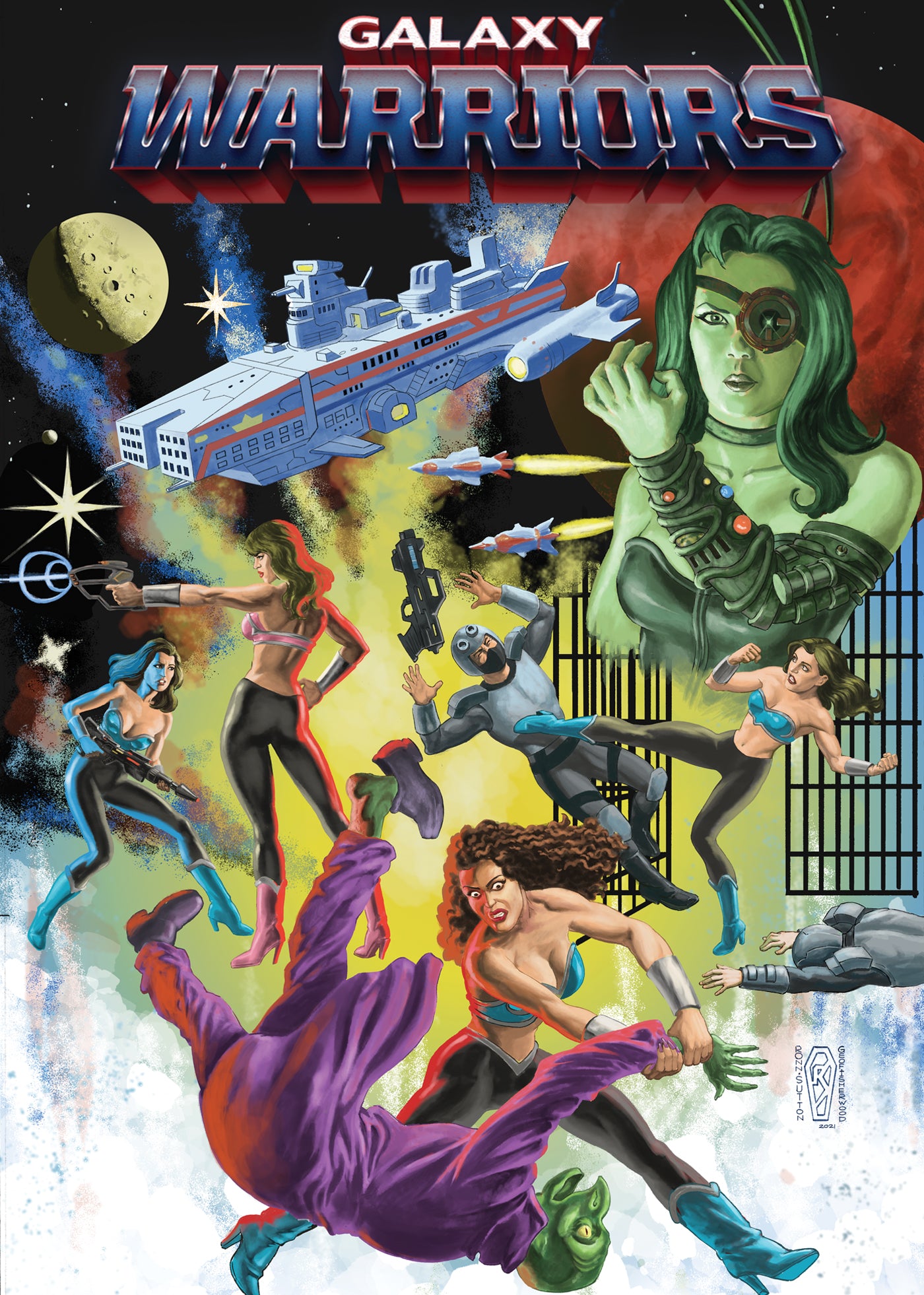 Galaxy Warriors cover art