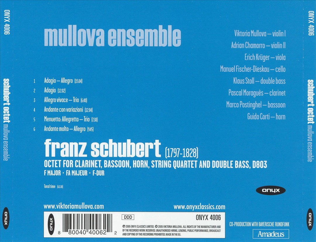 Schubert: Octet cover art