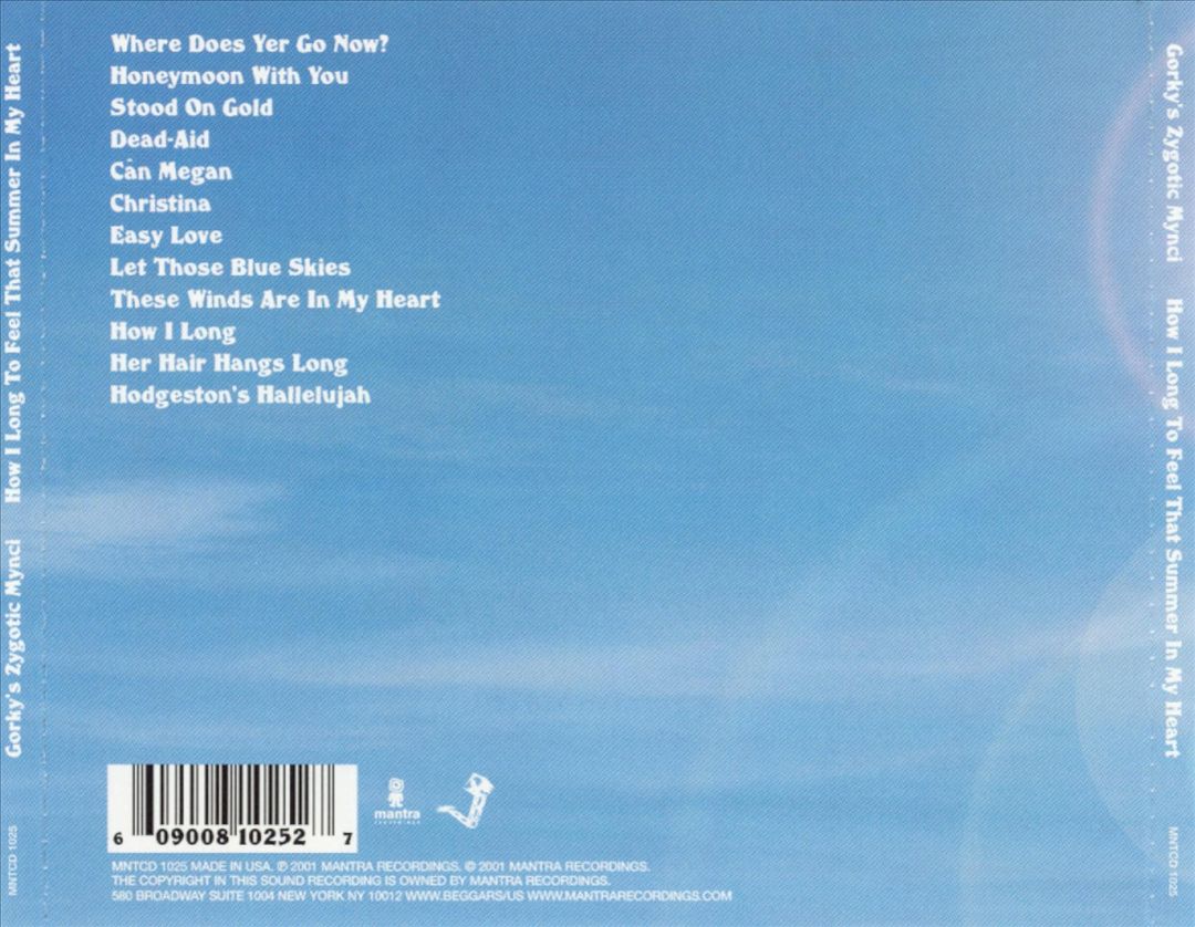 How I Long to Feel That Summer in My Heart cover art