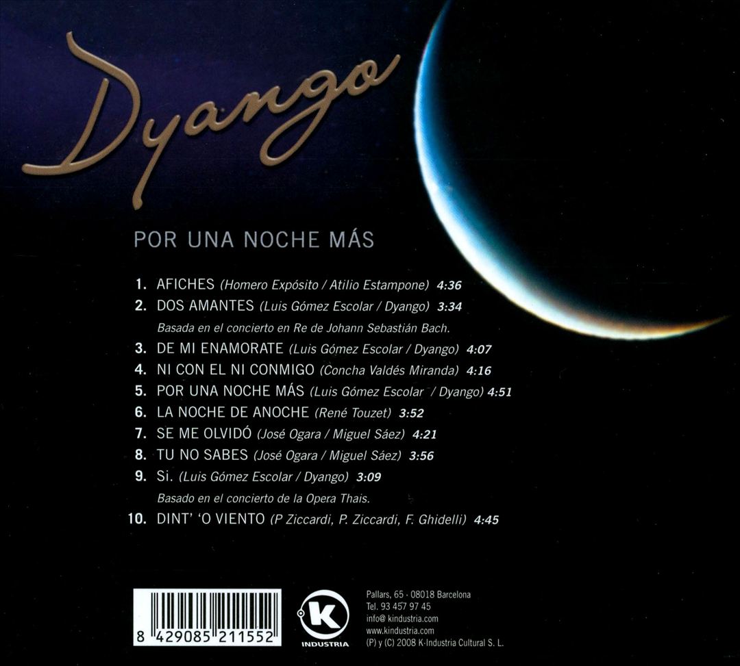 Por una Noche Mas cover art