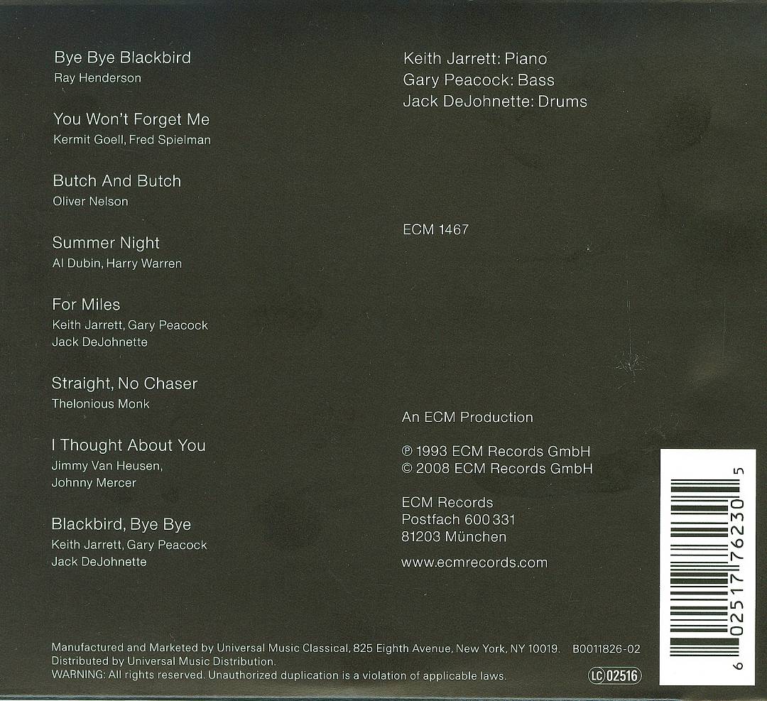 Bye Bye Blackbird cover art