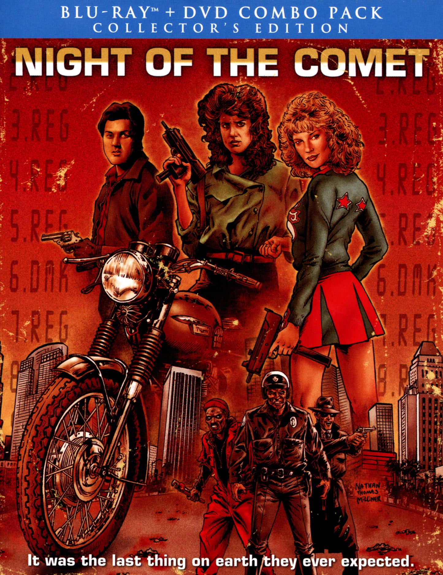 Night of the Comet [2 Discs] [Blu-ray/DVD] cover art