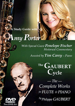 Gaubert Cycle: Complete Works for Flute and Piano - A Study Guide with Amy Porter cover art