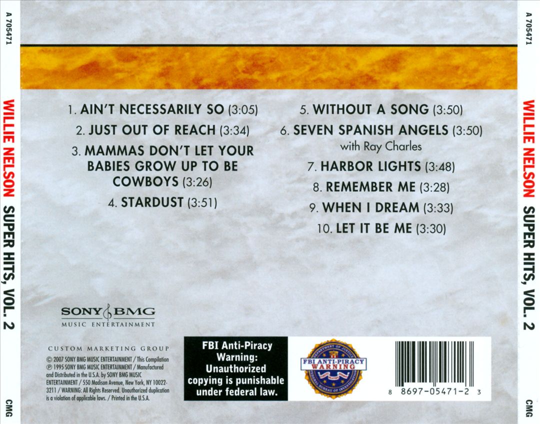 Super Hits, Vol. 2 cover art
