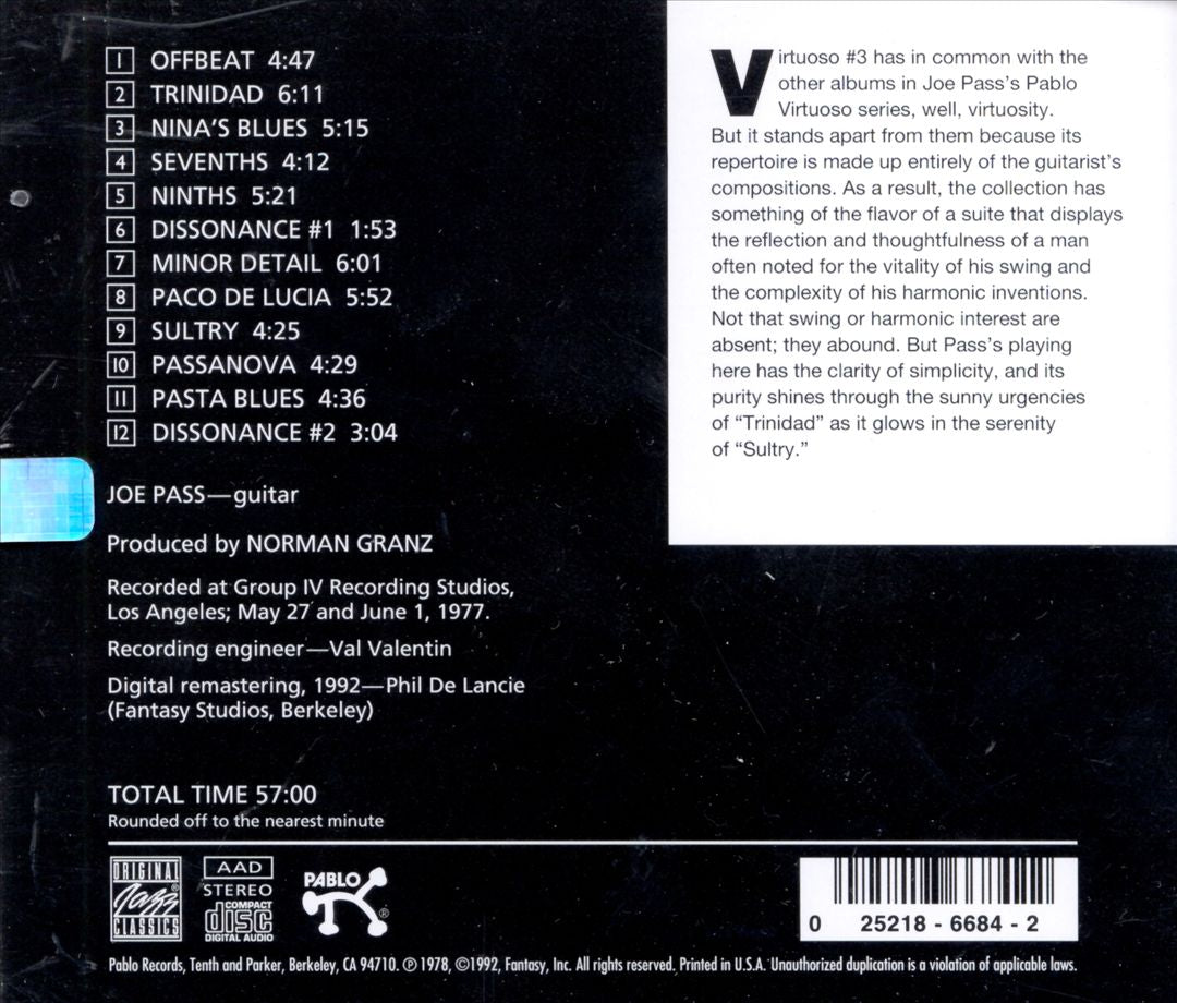 Virtuoso No. 3 cover art