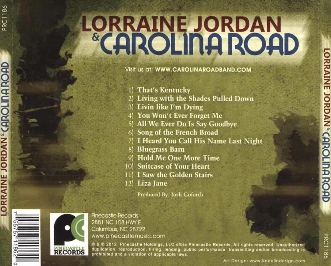 Lorraine Jordan & Carolina Road cover art