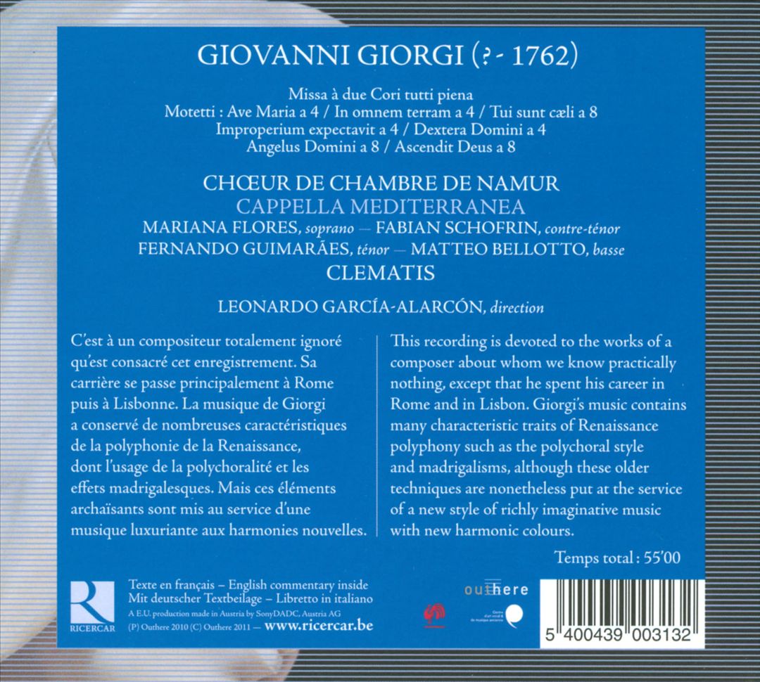 Giovanni Giorgi: Ave Maria cover art