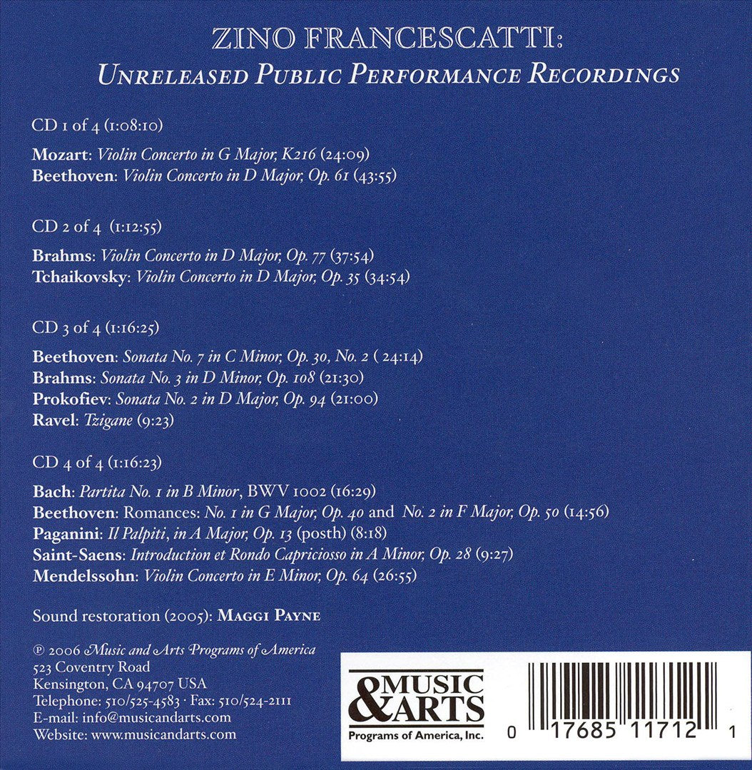 Mozart, Beethoven, Brahms, Tchaikovsky: Violin Concertos cover art