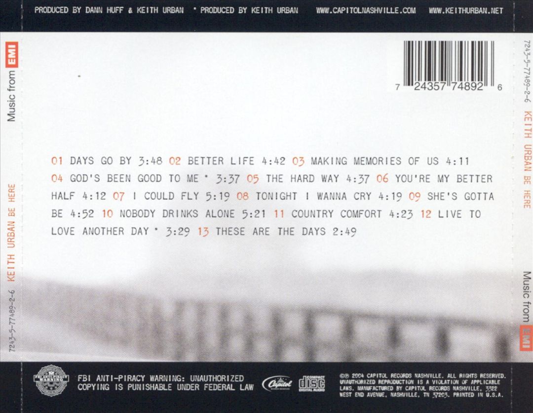 Be Here cover art