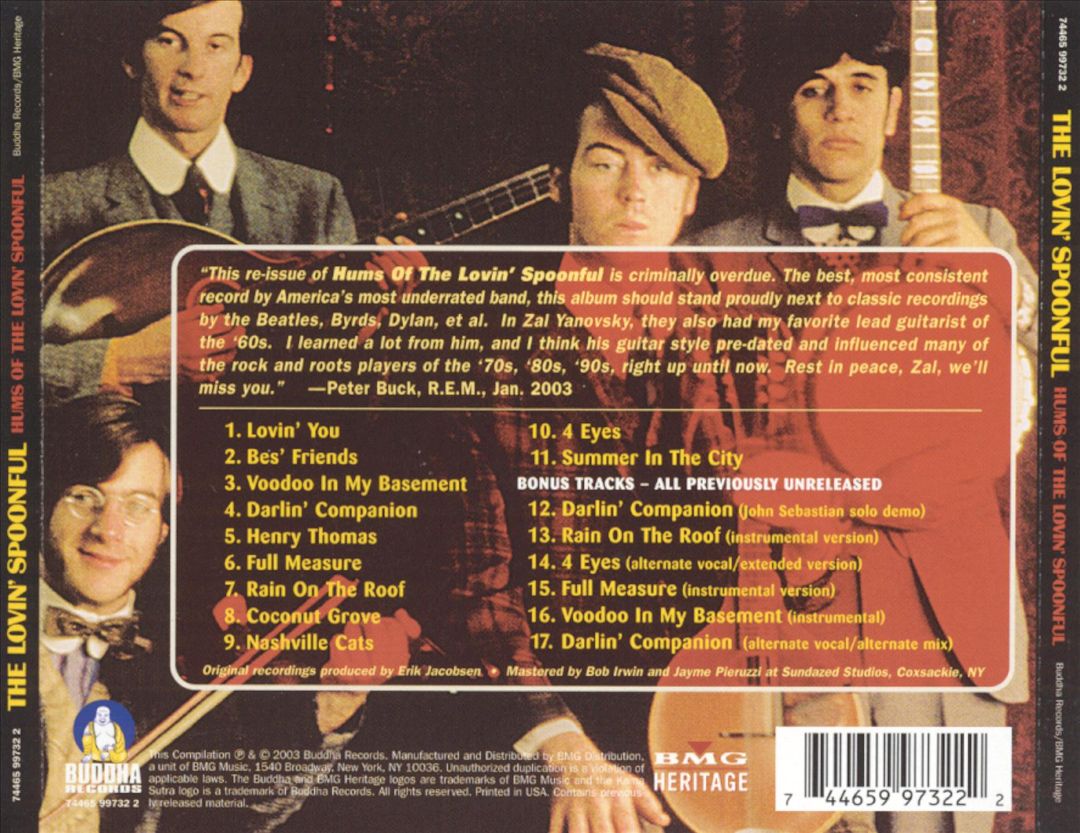 Hums of the Lovin' Spoonful cover art