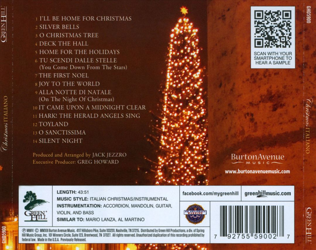 Christmas Italiano cover art