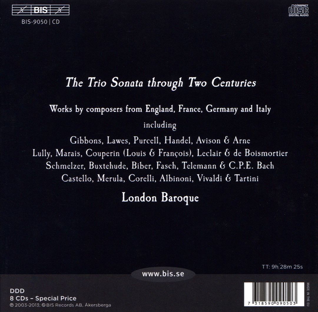Trio Sonata Through Two Centuries cover art