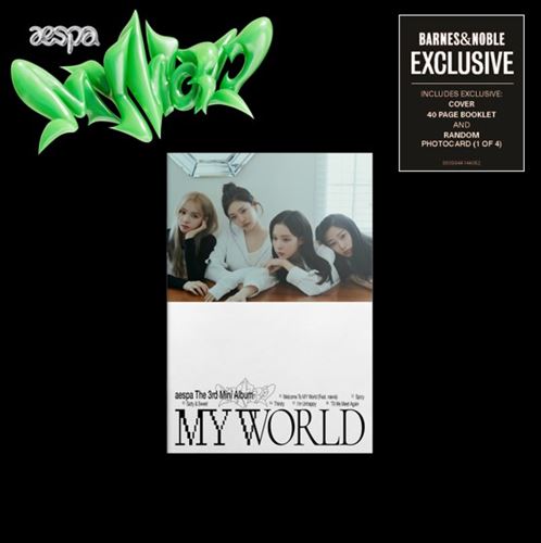 MY WORLD - The 3rd Mini Album [ZINE Ver.] [Barnes & Noble Exclusive] cover art