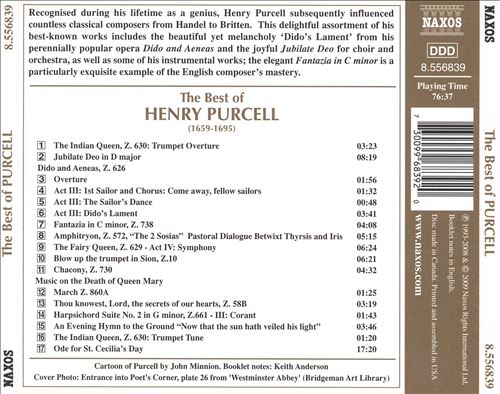 Best of Purcell cover art