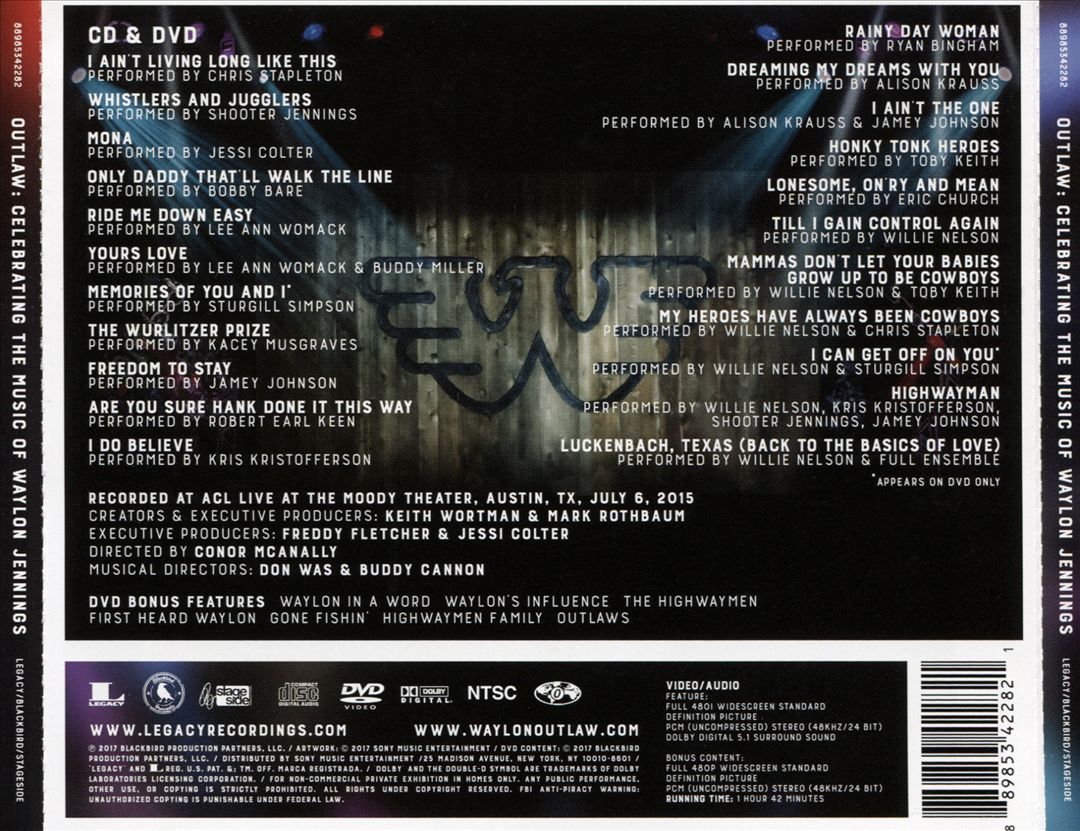 Outlaw: Celebrating the Music of Waylon Jennings cover art