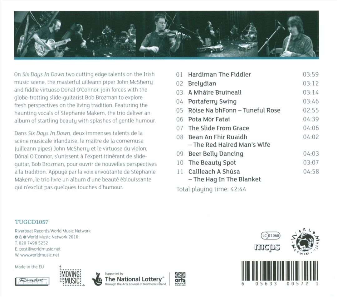 Six Days in Down cover art