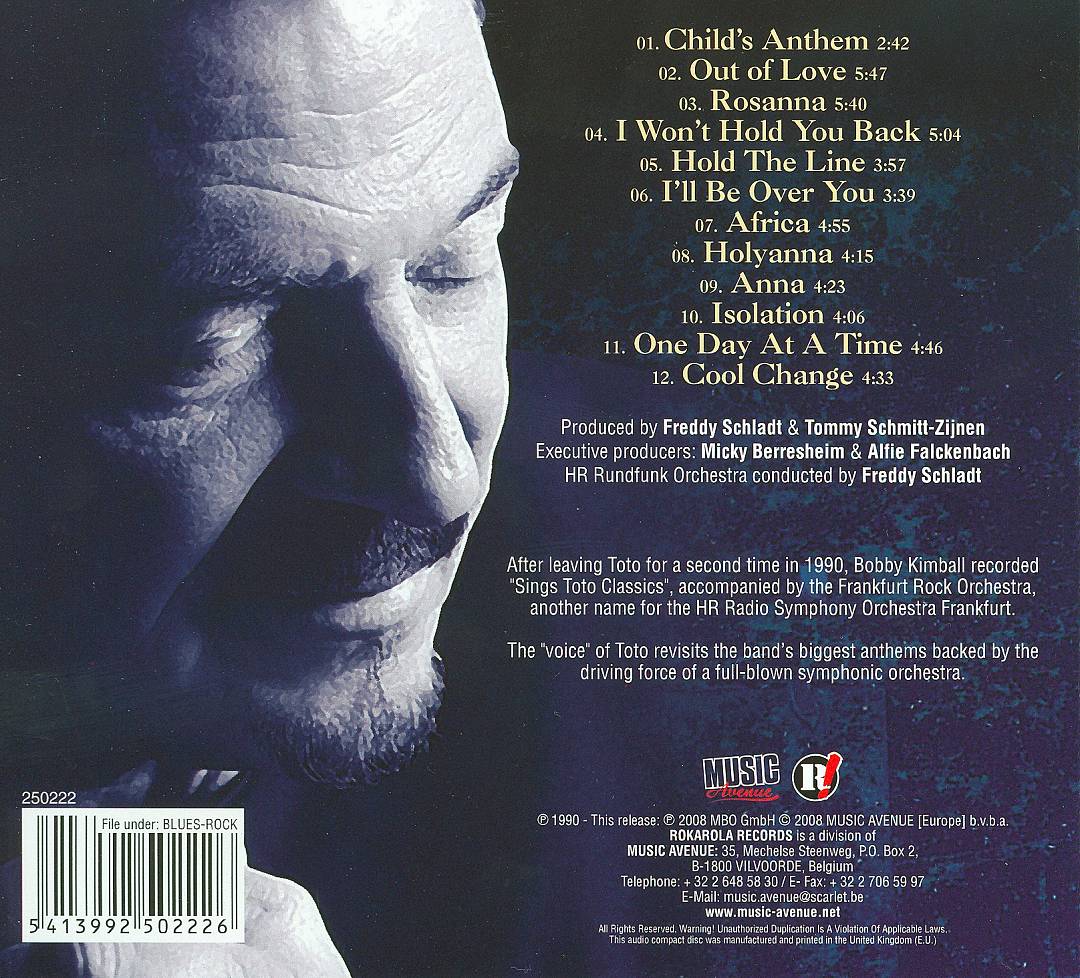 Sings Toto Classics cover art