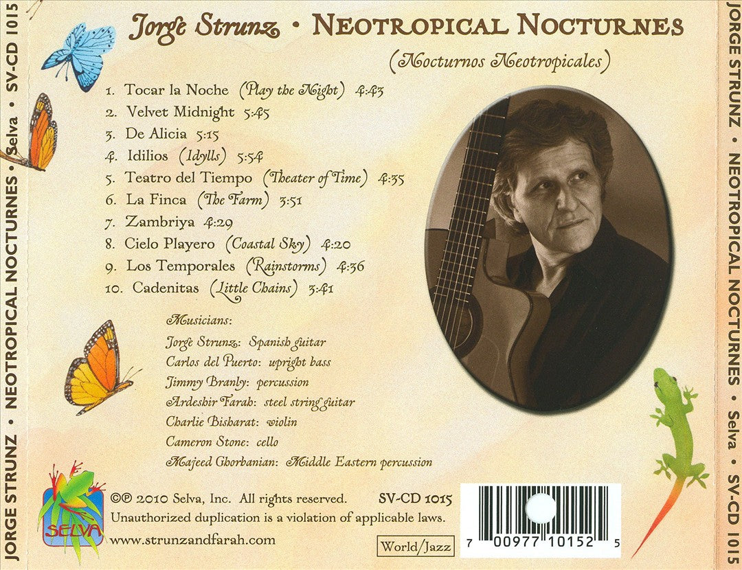 Neotropical Nocturnes cover art