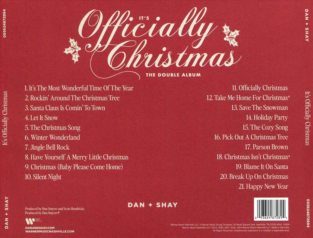 It's Officially Christmas: The Double Album cover art