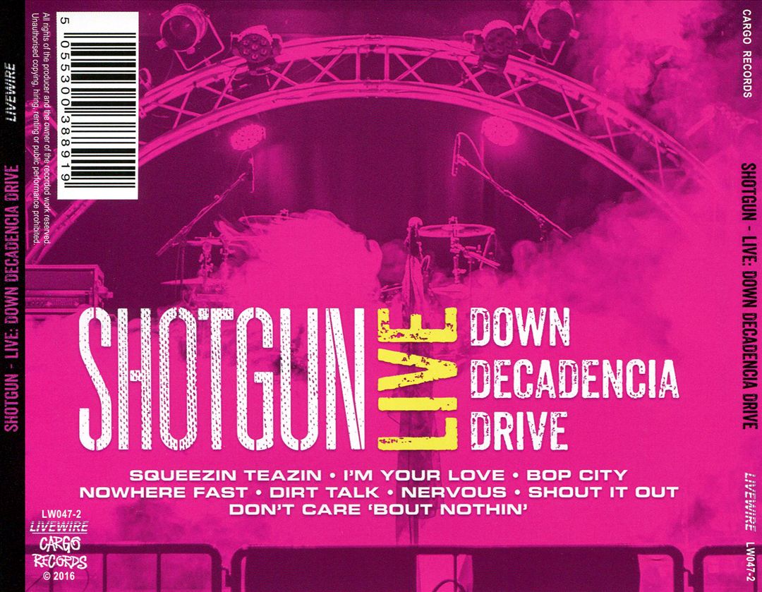 Live: Down Decadencia Drive cover art