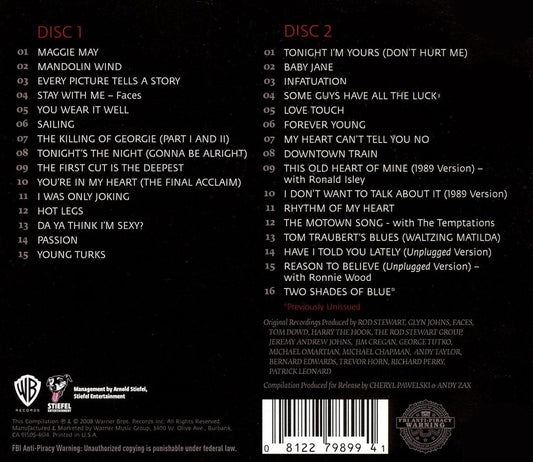 Definitive Rod Stewart cover art