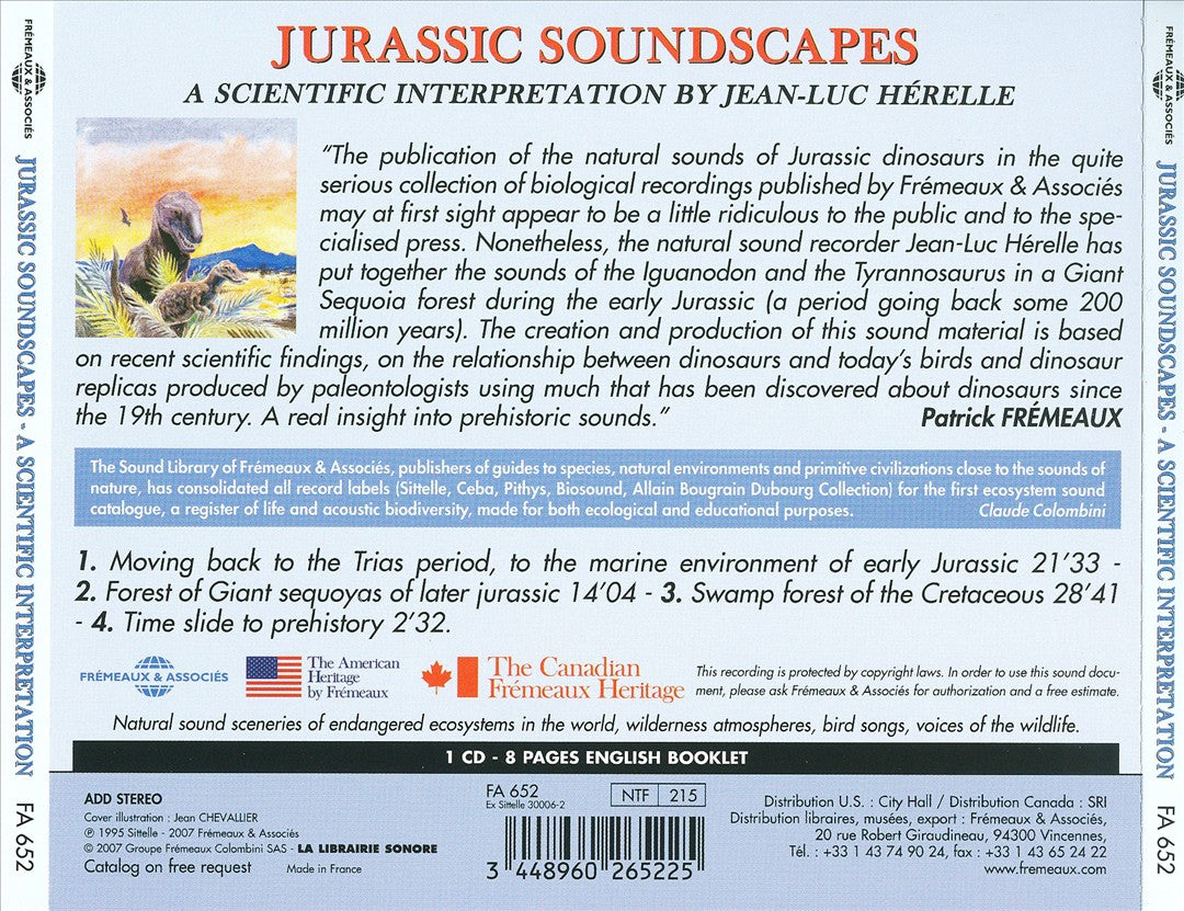 Jurassic Soundscapes: A Scientific Interpretation cover art