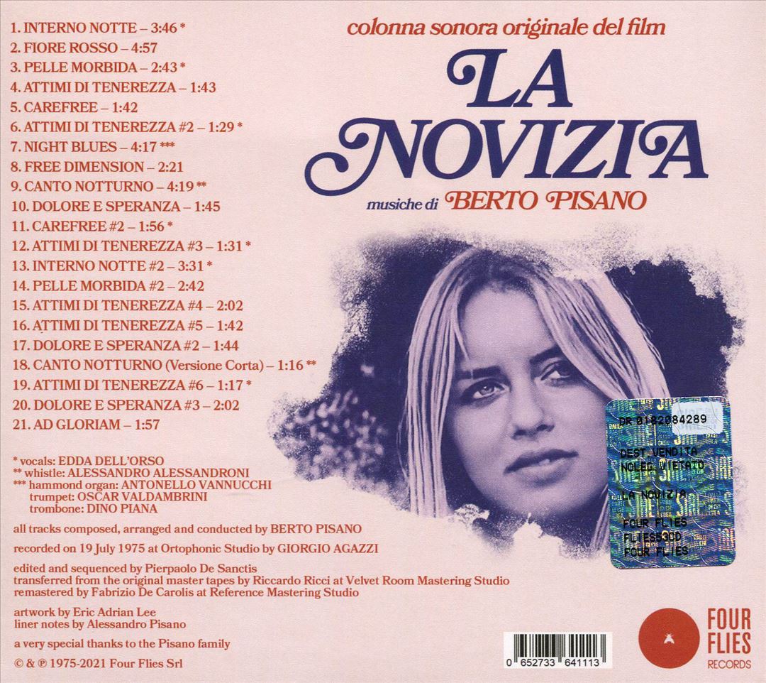 Novizia [Original Motion Picture Soundtrack] cover art