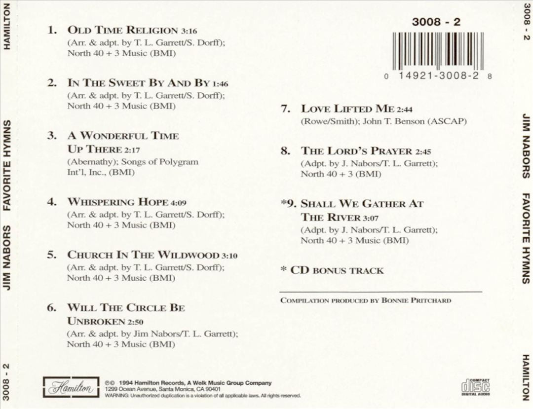Favorite Hymns cover art