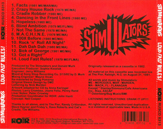 Loud Fast Rules! cover art