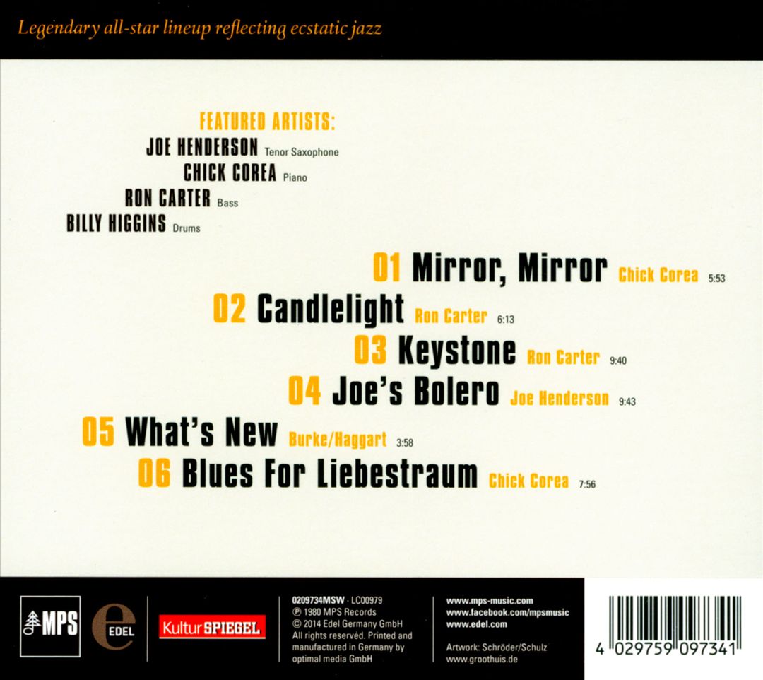 Mirror, Mirror cover art