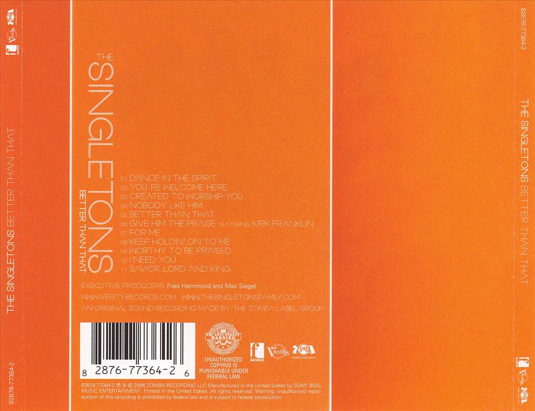 Better Than That cover art